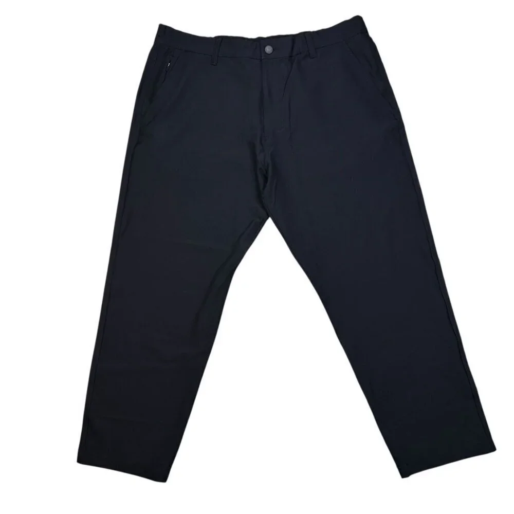 Marc New York Commuter Pant Black 38x29 Men Golf Travel Office Business